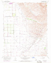 Download a high-resolution, GPS-compatible USGS topo map for Tejon Hills, CA (1968 edition)