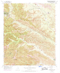 Download a high-resolution, GPS-compatible USGS topo map for Telegraph Peak, CA (1969 edition)