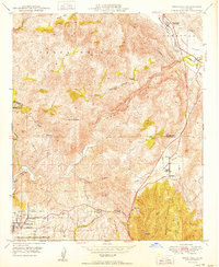 Download a high-resolution, GPS-compatible USGS topo map for Temecula, CA (1950 edition)