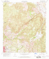 Download a high-resolution, GPS-compatible USGS topo map for Temecula, CA (1970 edition)