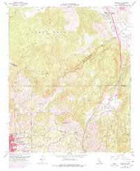 Download a high-resolution, GPS-compatible USGS topo map for Temecula, CA (1975 edition)