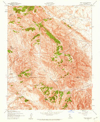 Download a high-resolution, GPS-compatible USGS topo map for Tent Hills, CA (1960 edition)