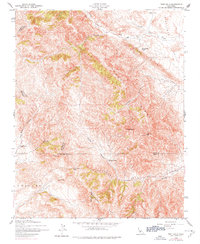 Download a high-resolution, GPS-compatible USGS topo map for Tent Hills, CA (1977 edition)