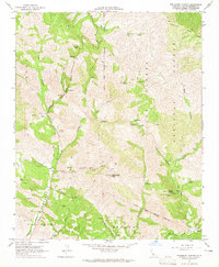Download a high-resolution, GPS-compatible USGS topo map for Tepusquet Canyon, CA (1965 edition)