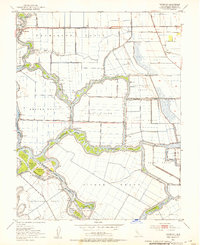 Download a high-resolution, GPS-compatible USGS topo map for Terminous, CA (1953 edition)