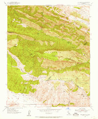 Download a high-resolution, GPS-compatible USGS topo map for The Dark Hole, CA (1957 edition)