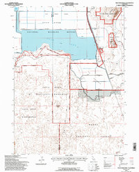 Download a high-resolution, GPS-compatible USGS topo map for The Panhandle, CA (1997 edition)