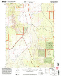 Download a high-resolution, GPS-compatible USGS topo map for The Whaleback, CA (2004 edition)