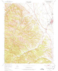 Download a high-resolution, GPS-compatible USGS topo map for Thompson Canyon, CA (1978 edition)