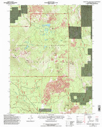 Download a high-resolution, GPS-compatible USGS topo map for Thousand Lakes Valley, CA (1997 edition)