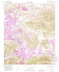 Download a high-resolution, GPS-compatible USGS topo map for Thousand Oaks, CA (1985 edition)