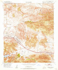 Download a high-resolution, GPS-compatible USGS topo map for Thousand Oaks, CA (1955 edition)