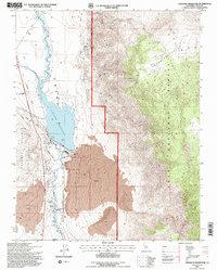 Download a high-resolution, GPS-compatible USGS topo map for Tinemaha Reservoir, CA (1997 edition)