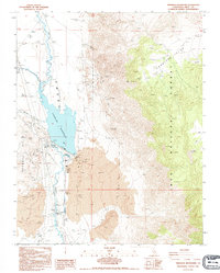 Download a high-resolution, GPS-compatible USGS topo map for Tinemaha Reservoir, CA (1995 edition)