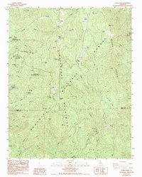Download a high-resolution, GPS-compatible USGS topo map for Tobias Peak, CA (1994 edition)