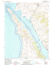 Download a high-resolution, GPS-compatible USGS topo map for Tomales, CA (1991 edition)