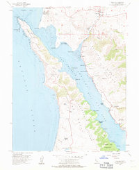 Download a high-resolution, GPS-compatible USGS topo map for Tomales, CA (1963 edition)