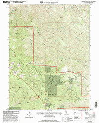 Download a high-resolution, GPS-compatible USGS topo map for Tomhead Mountain, CA (2003 edition)