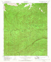 Download a high-resolution, GPS-compatible USGS topo map for Topatopa Mountains, CA (1967 edition)
