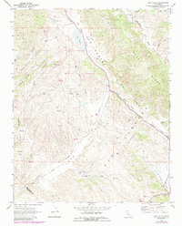 Download a high-resolution, GPS-compatible USGS topo map for Topo Valley, CA (1984 edition)