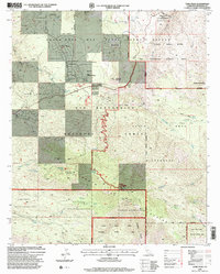 Download a high-resolution, GPS-compatible USGS topo map for Toro Peak, CA (1999 edition)