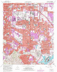 Download a high-resolution, GPS-compatible USGS topo map for Torrance, CA (1982 edition)
