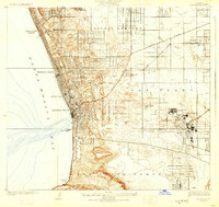 Download a high-resolution, GPS-compatible USGS topo map for Torrance, CA (1930 edition)