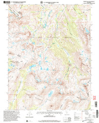 Download a high-resolution, GPS-compatible USGS topo map for Tower Peak, CA (2004 edition)