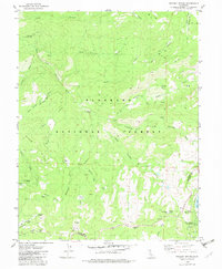 Download a high-resolution, GPS-compatible USGS topo map for Tragedy Spring, CA (1983 edition)