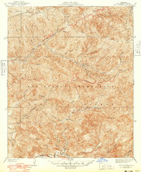 Download a high-resolution, GPS-compatible USGS topo map for Trail Canyon, CA (1949 edition)