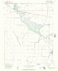 Download a high-resolution, GPS-compatible USGS topo map for Tranquillity, CA (1957 edition)