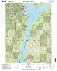 Download a high-resolution, GPS-compatible USGS topo map for Trinity Center, CA (2003 edition)