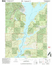 Download a high-resolution, GPS-compatible USGS topo map for Trinity Center, CA (2003 edition)