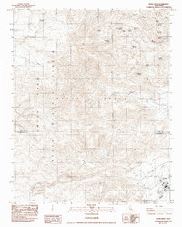 Download a high-resolution, GPS-compatible USGS topo map for Trona West, CA (1983 edition)