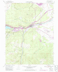 Download a high-resolution, GPS-compatible USGS topo map for Truckee, CA (1986 edition)