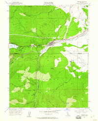 Download a high-resolution, GPS-compatible USGS topo map for Truckee, CA (1960 edition)