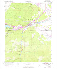 Download a high-resolution, GPS-compatible USGS topo map for Truckee, CA (1970 edition)