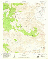 Download a high-resolution, GPS-compatible USGS topo map for Tubb Canyon, CA (1960 edition)