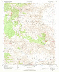 Download a high-resolution, GPS-compatible USGS topo map for Tubb Canyon, CA (1966 edition)