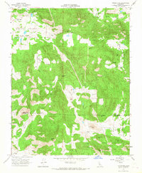 preview thumbnail of historical topo map of Fresno County, CA in 1966