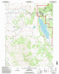 Download a high-resolution, GPS-compatible USGS topo map for Tule Mountain, CA (1997 edition)