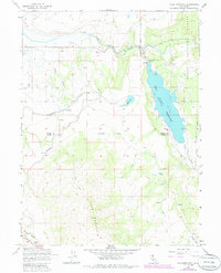Download a high-resolution, GPS-compatible USGS topo map for Tule Mountain, CA (1985 edition)