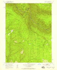 Download a high-resolution, GPS-compatible USGS topo map for Tunnel Hill, CA (1958 edition)