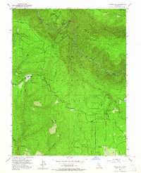 Download a high-resolution, GPS-compatible USGS topo map for Tunnel Hill, CA (1964 edition)