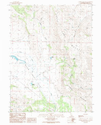 Download a high-resolution, GPS-compatible USGS topo map for Tunnison Mountain, CA (1989 edition)