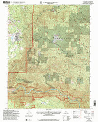Download a high-resolution, GPS-compatible USGS topo map for Tuolumne, CA (2004 edition)