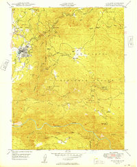 Download a high-resolution, GPS-compatible USGS topo map for Tuolumne, CA (1949 edition)
