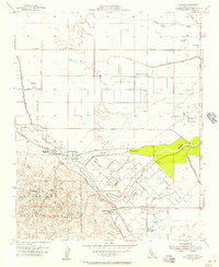 Download a high-resolution, GPS-compatible USGS topo map for Tupman, CA (1957 edition)