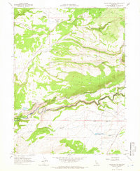 Download a high-resolution, GPS-compatible USGS topo map for Tuscan Buttes NE, CA (1966 edition)