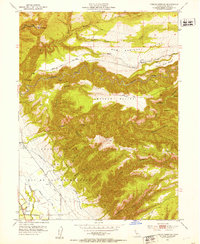 Download a high-resolution, GPS-compatible USGS topo map for Tuscan Springs, CA (1953 edition)